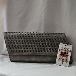 Urban Expressions Pewter Clutch Purse